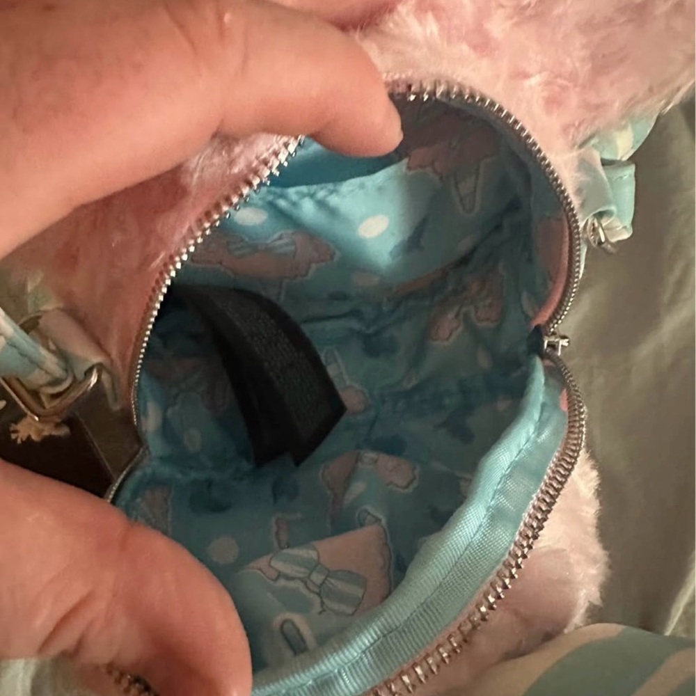 Loungefly Pink cotton candy Mickey bag - Picture 2 of 2